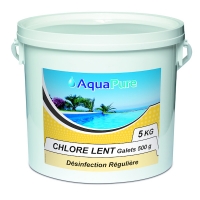 AQUAPURE - Chlore galet de 500g - 5 kg | HYDRALIANS