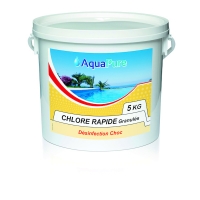 AQUAPURE - Granulés chlore rapide - 5 kg | HYDRALIANS
