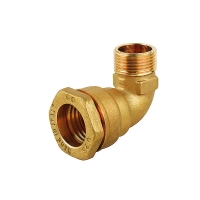 SELECTION HYDRALIANS - Coude compression laiton filete - 25 mm - 3/4" | HYDRALIANS