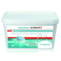 BAYROL - Chlorilong ultimate 7 chlore bicouche - 4,8 kg | HYDRALIANS