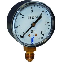 DISTRILABO - Manomètre sec radial abs standard 6 bar à 10 bar | HYDRALIANS