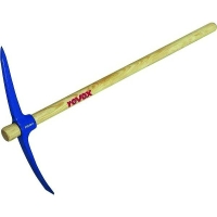 Pioche de terrassier Oeil rond avec manche en bois 2,5 Kg