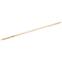 Manche de balai à gazon en bois verni 150 cm