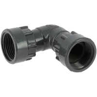Coude taraudé PVC DURA FF - 1"