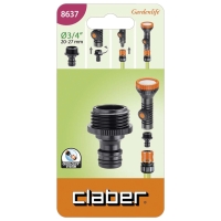 Nez de robinet fileté 3/4" blister