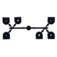 Jeu de 6 buses à portée courte pour turbines