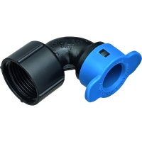 Coude BLU-LOCK taraudé 3/4"