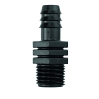 Embout cannelé 12 mm fileté 1/2"