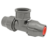 Té à bague LOCK 16 mm / Taraudé 3/4"