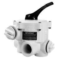 Vanne multivoies toutes positions - 1"1/2 - blanche