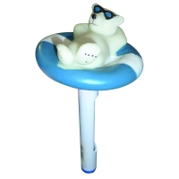Thermomètre piscine ours blanc