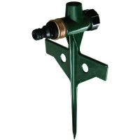 Pique support d'asperseur métal avec marche pied 1/2"