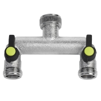 Robinet répartiteur laiton 2 voies