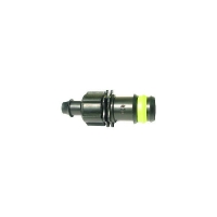 Raccord goutte à goutte tête de vipère 8 mm cannelé 16 mm
