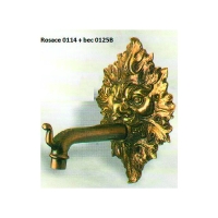 Rosace lion / acanthe