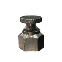 Purge manuelle  fil1/4" + joint - nickelé