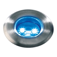 Balise encastrable LED ASTRUM bleu 0,3W 12V 12000K 1 lm