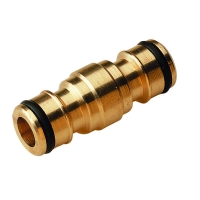 Coupleur double auto laiton mâle