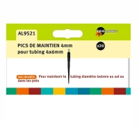 Pic de maintien pour tubing 4 x 6 mm