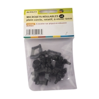 Microjets réglables plein cercle ECOLOGIC , rotatif, à visser 4mm (les 5)