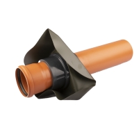 Traversée de paroi 100mm + jupe de liner EPM à coller