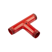 Té fileté pour série X 3"