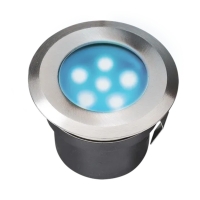 Projecteur encastrable LED SIRIUS bleu 1W 12V