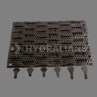 Brosse picot noir béton