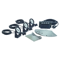 Kit d'éclairage 3 spots pour jet d'eau flottant
