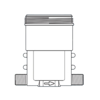Corps équipé + joint D25GL2