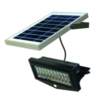Projecteur solaire 10W détecteur + panneau déporté 1000 lm