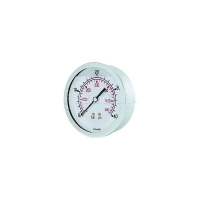 Manomètre glycérine axial INOX standard - 16 bar