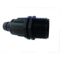 Départ fileté 3/4" X gaine agricole D17