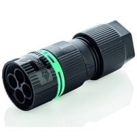Connecteur de jonction femelle 4 pôles IP68 PLUG AND PLAY