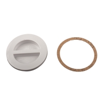 Bouchon hivernage 1" 1/2 joint plat - filetage 10 mm