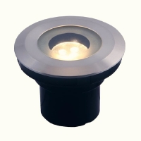 Projecteur encastrable au sol LED AGATE blanc chaud 190 lm