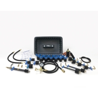 Kit de pression pour tuyauterie 32 pièces pour détection de fuite