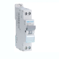 Disjoncteur bipolaire phase + neutre 10A