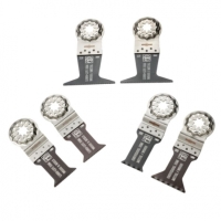 Coffret de 6 lames pour machine oscillante BEST OF E-CUT STARLOCK BOIS & MÉTAL