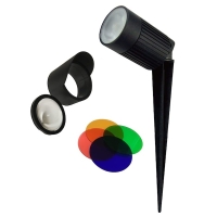 Projecteur orientable sur piquet LED 10W 3000K 900 lm