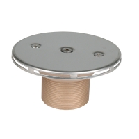 Buse de fond inox à débit réglable 2"