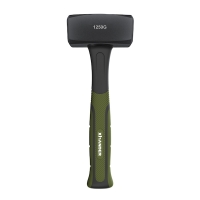 Massette carrée manche tri-matière - Poids 1,25 kg - Section de la tête 45 mm