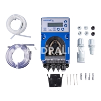 Pompe péristaltique réglable 2L/h 3bar