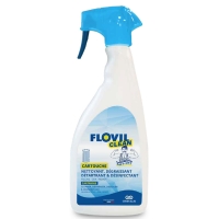 Spray nettoyant FLOVIL CLEAN pour cartouches de filtration piscine