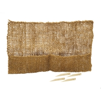 Sac de plantation en coco avec piquets