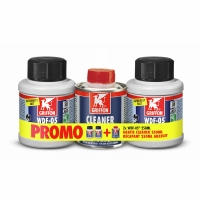 Colle PVC WDF-05 250 ml + décapant cleaner pour PVC 250 ml