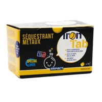 Séquestrant métaux IRON-TAB  boite de 10 pastilles 40gr
