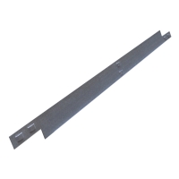 Bordure acier galva - 100 mm x 2ml x 2 mm