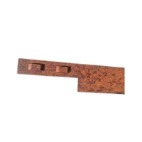 Bordure acier Corten - 100 mm x 2ml x 2 mm
