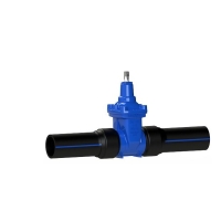 Vanne à opercule à carré de manoeuvre